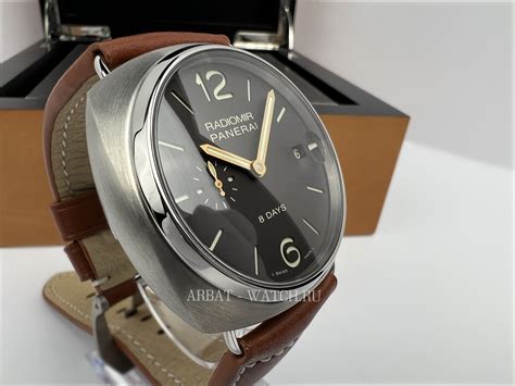 officine panerai radiomir 8 days titanium 45mm pam00346